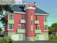 Проект дома H-375-1P