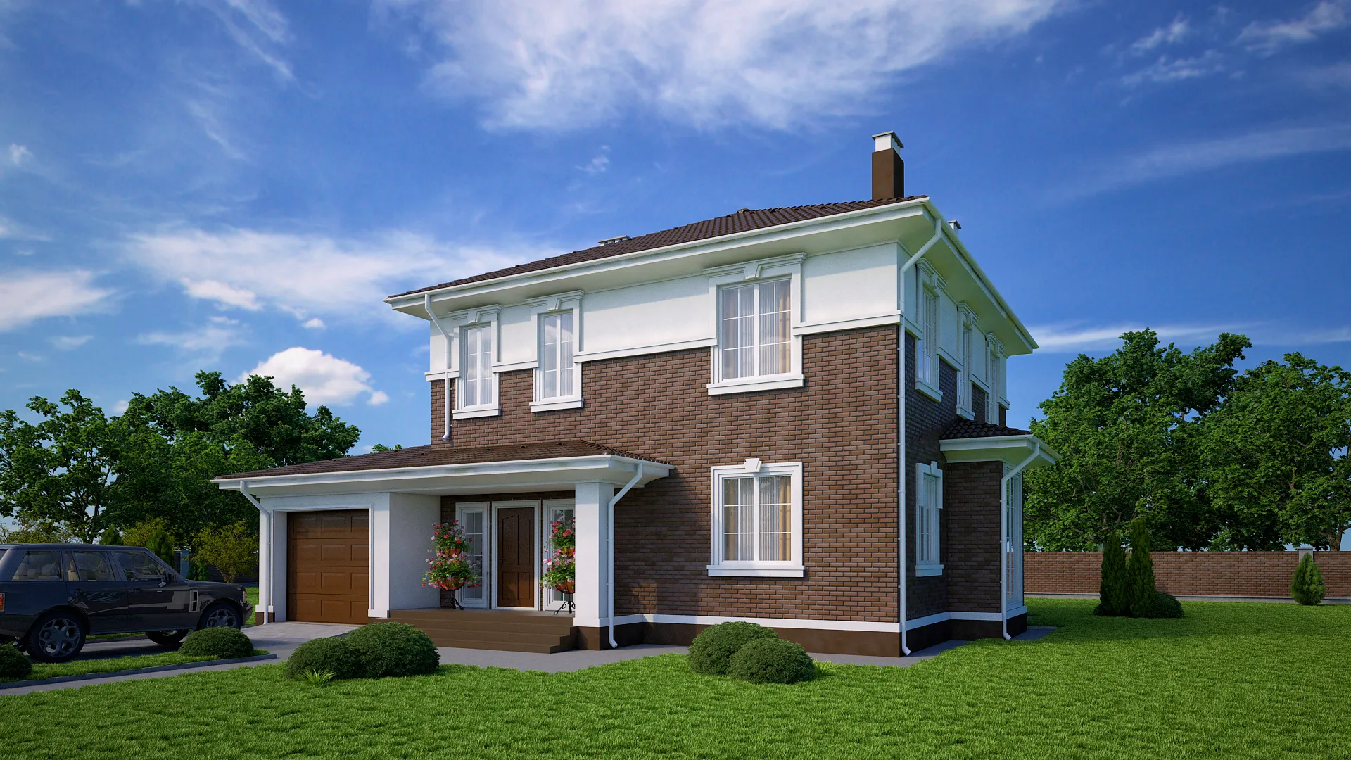 Дом по проекту «ЗС 286-18» - Золотое Сечение