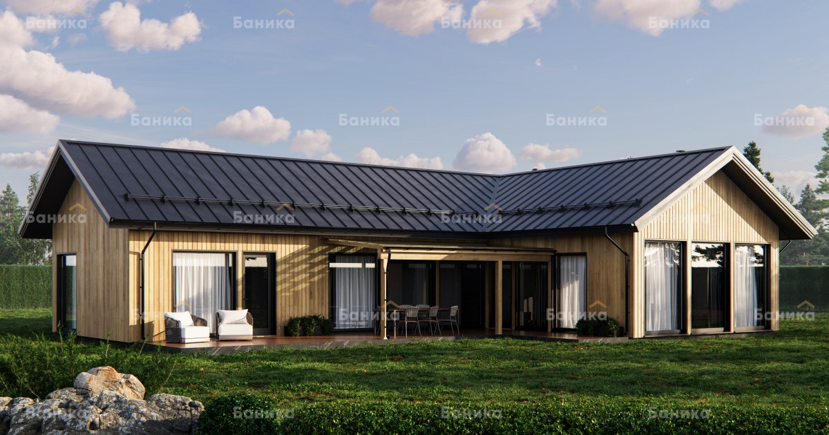 Каркасный дом «Мельниково