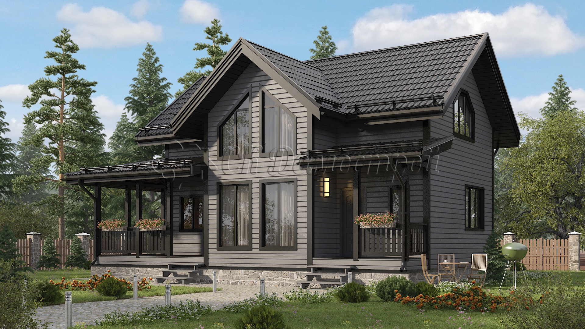 Дом «Филиппов» 7,5х12 м