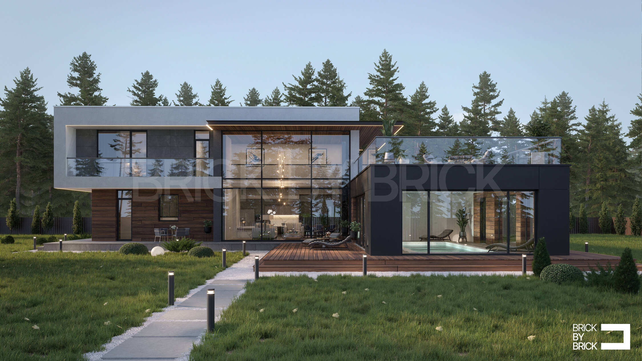 Дом Поздняково из газобетона: заказать в Москве по низкой цене