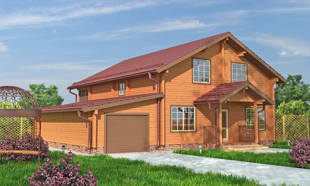 Проект 5 спален с гаражом №361