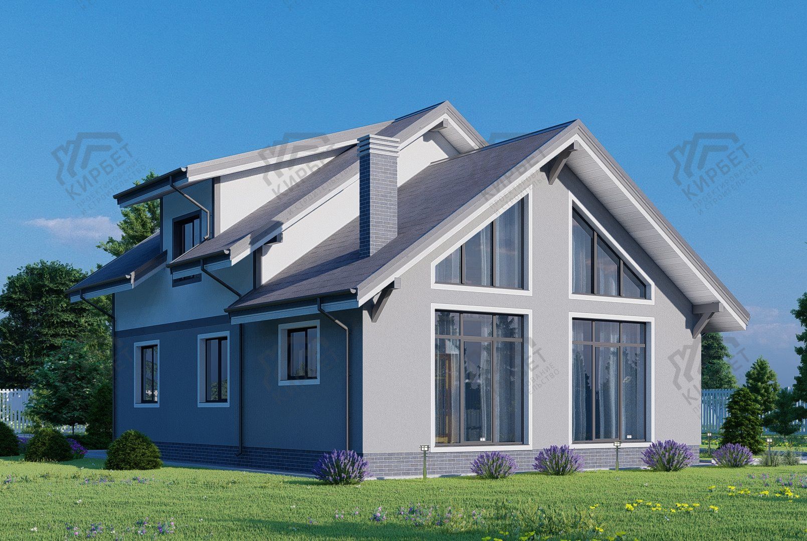 Проект дома из керамоблоков 13х9 ТКБ-195: цена 7775000 руб.