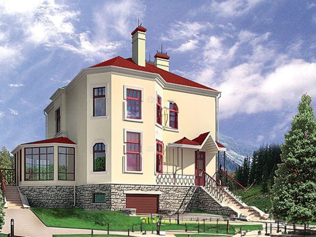 Проект дома C-312-1P