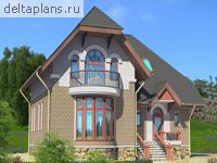 Проект дома D-244-1P