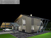 Проект дома H-195-1P