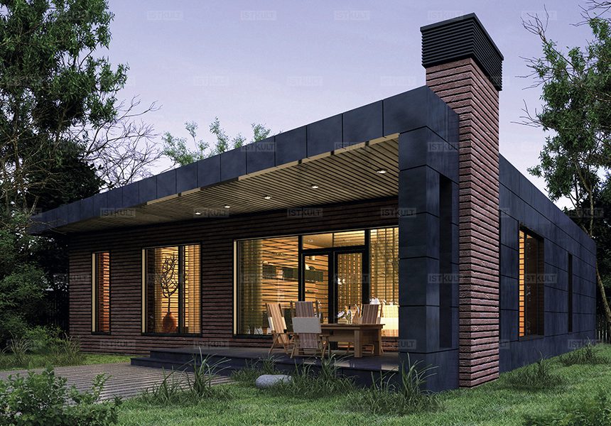 Дом по проекту «Мельдорф» - Золотое Сечение