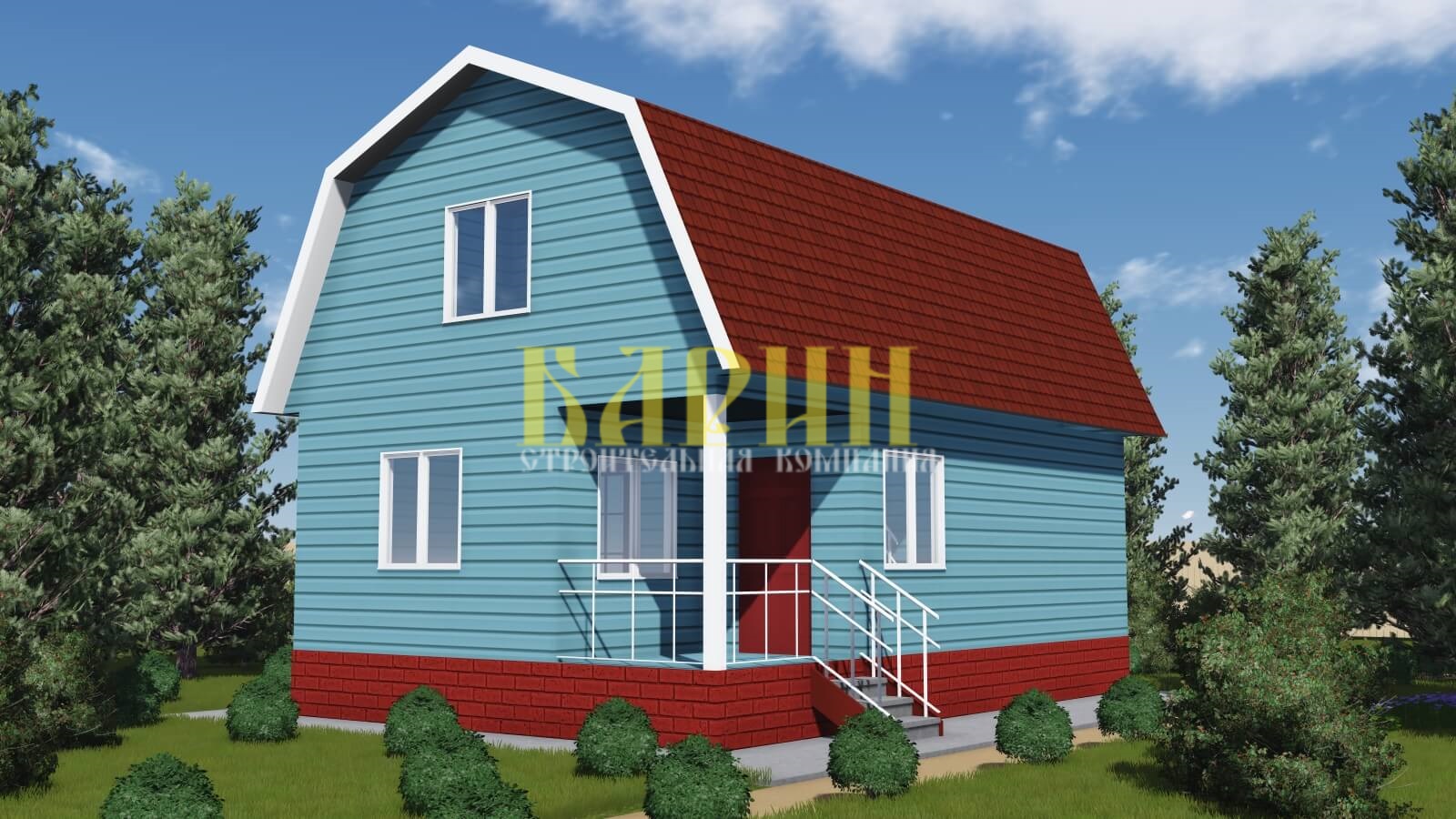 ПД - 108-2 - Строительство домов из Каркаса, СИП, Бруса под ключ