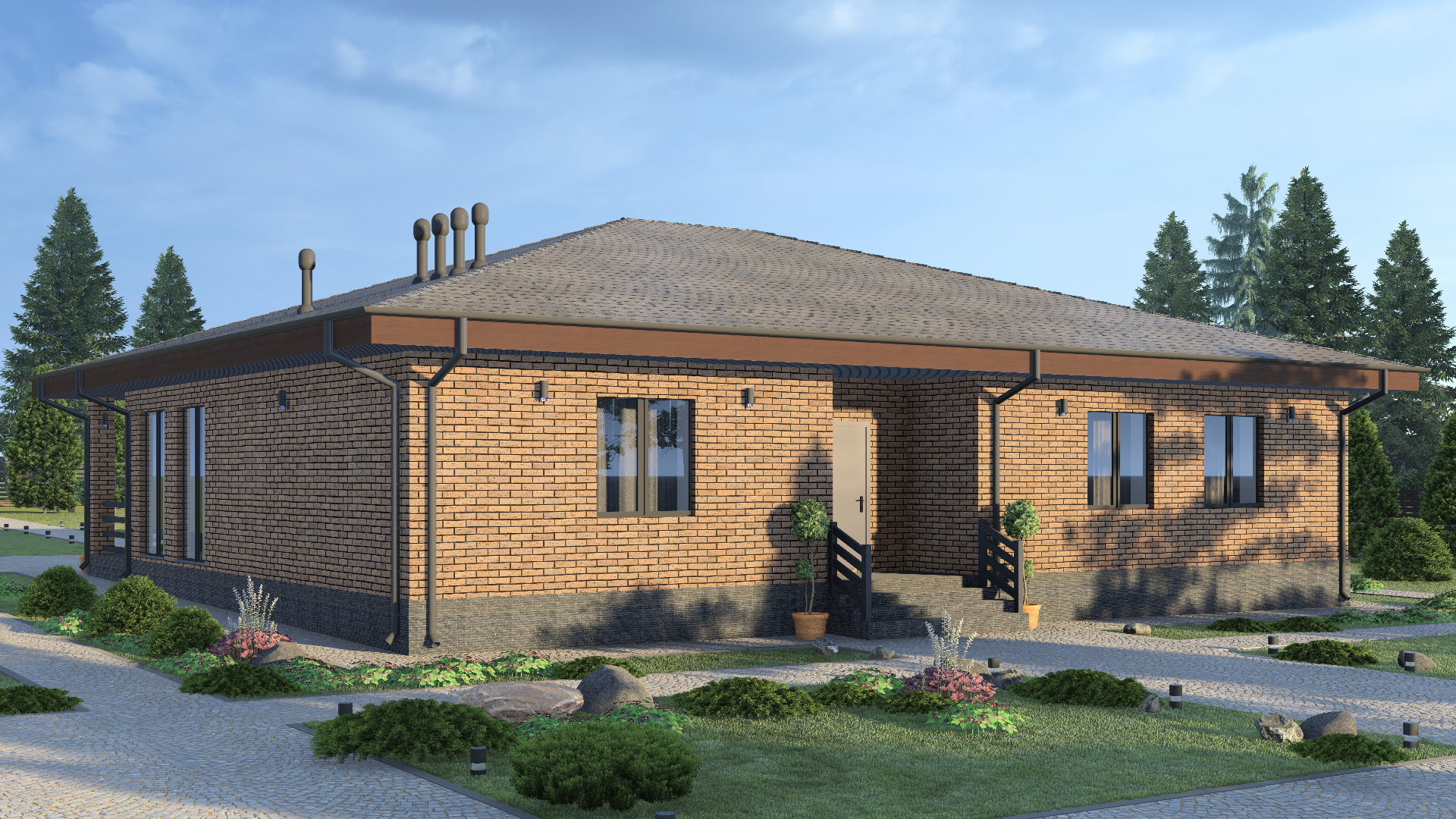 Дом по проекту «ЗС 910-23» - Золотое Сечение