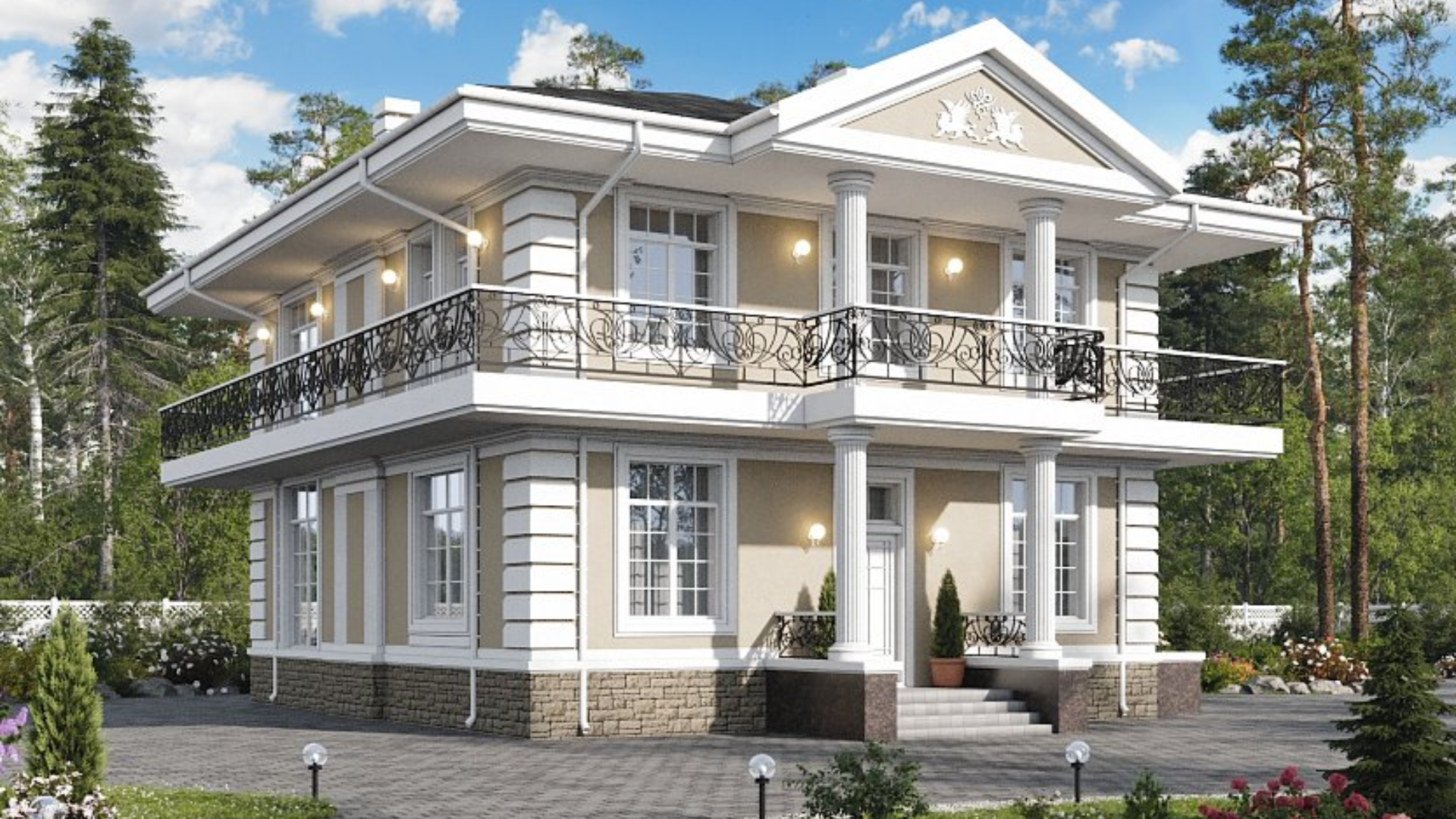 Дом по проекту «ЗС 242-18» - Золотое Сечение