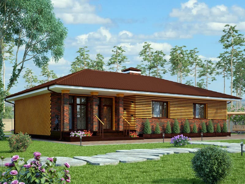 Каркасные дома Стокгольм L под ключ