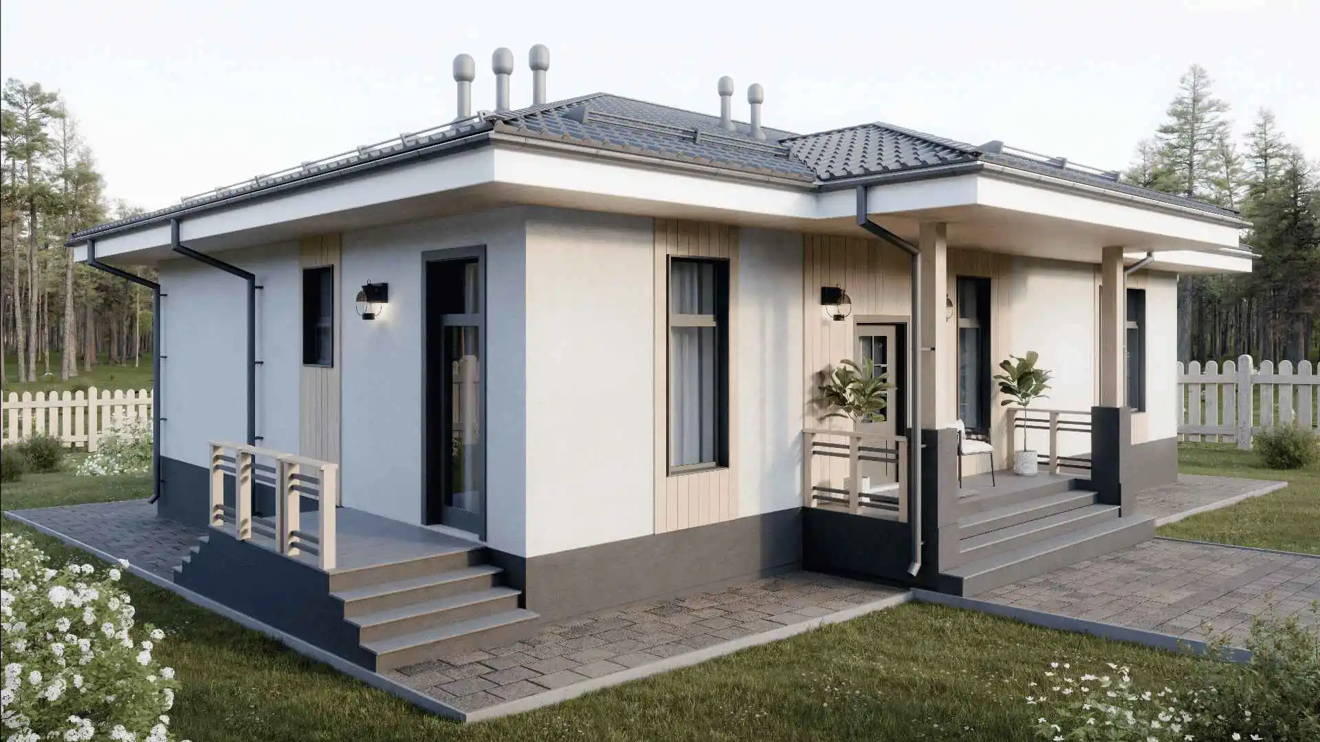 Дом по проекту «ЗС 200-24» - Золотое Сечение