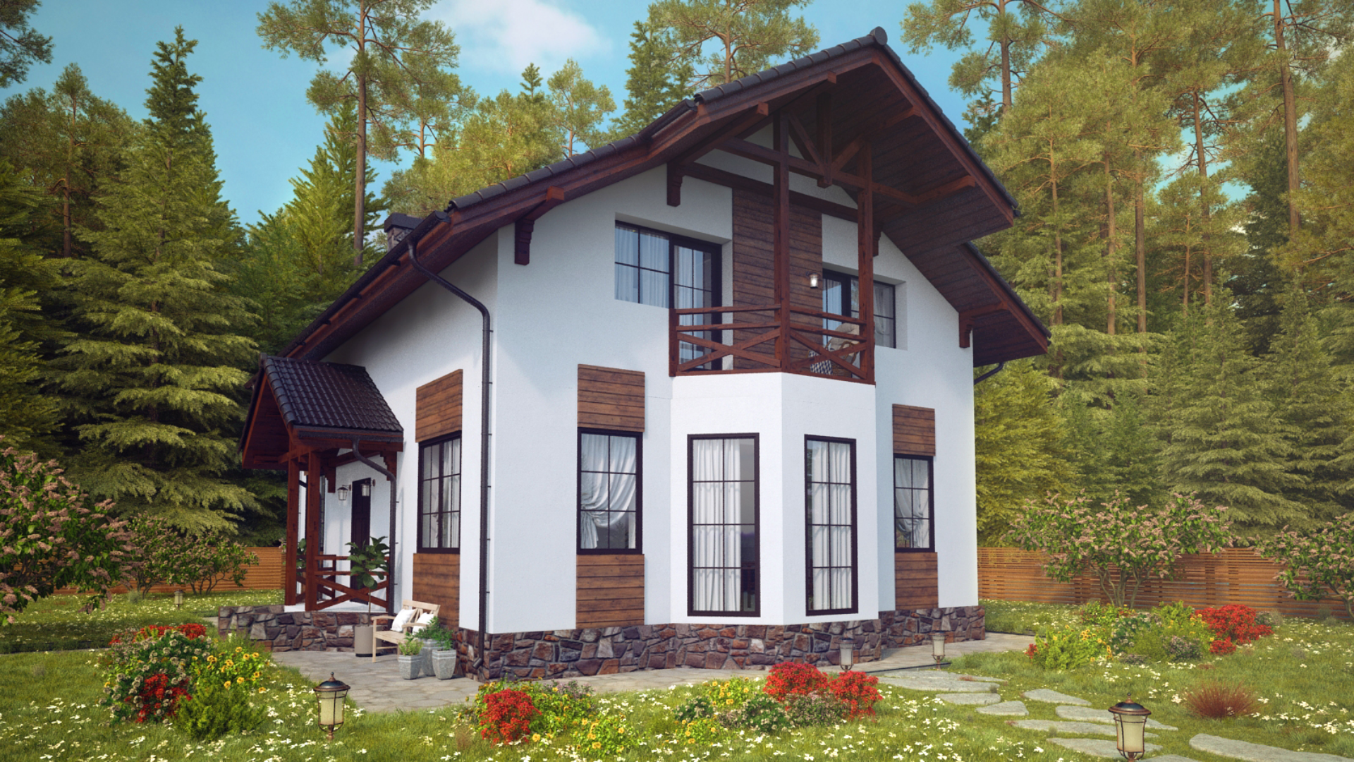 Дом по проекту «ЗС 139-17» - Золотое Сечение