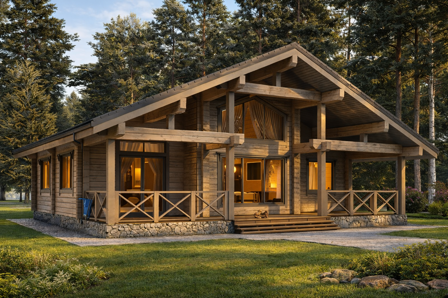 Проект дома «Скандинавия» | ЭкоТех