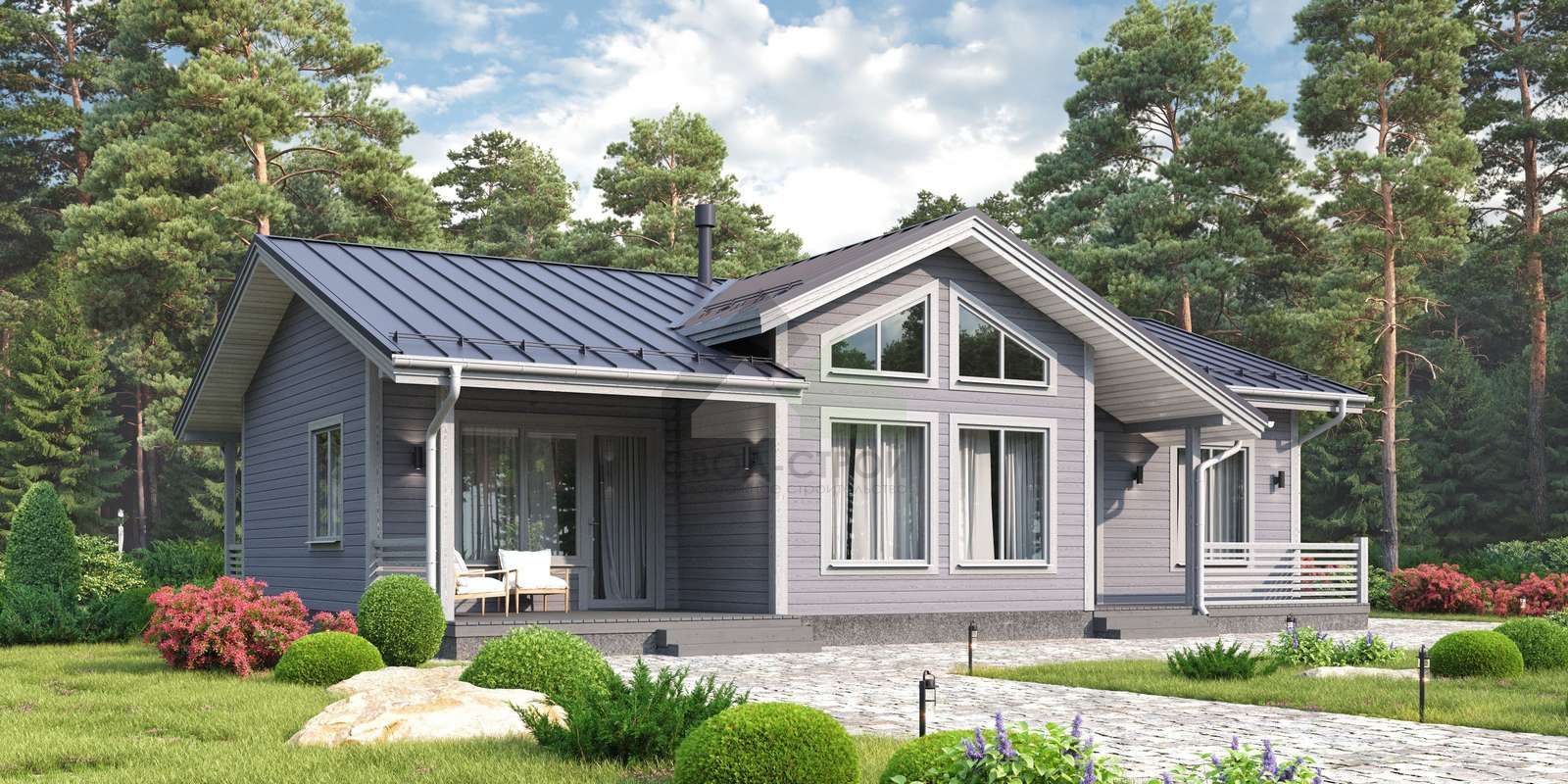 Кирпичный дом С-143 К «Клевер»