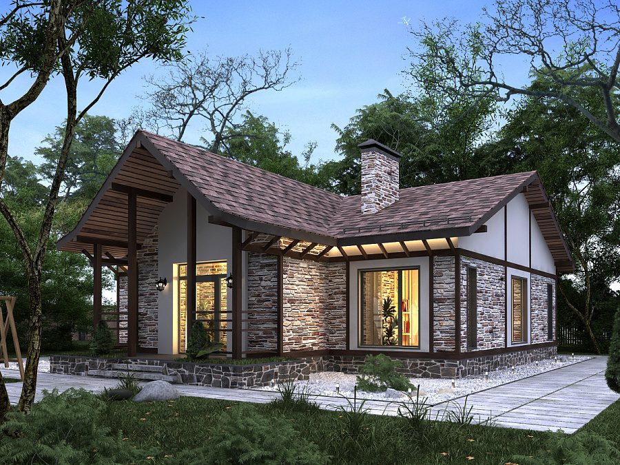 Дом по проекту «Райнсхоф» - Золотое Сечение