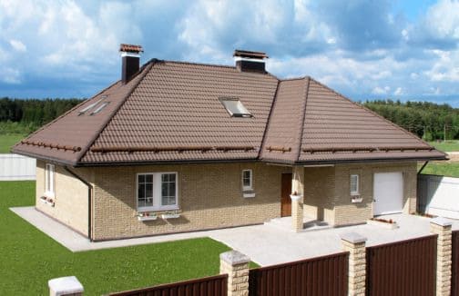 Проект каркасного дома с мансардой Бунгало 2 S под ключ от компании БАКО