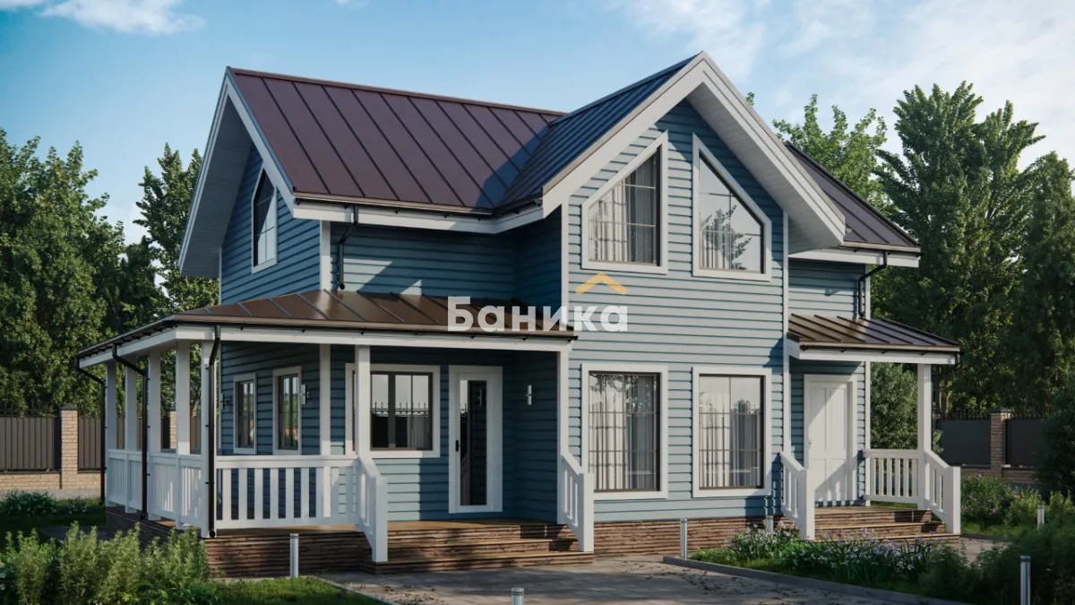 Каркасный дом «Каменногорск