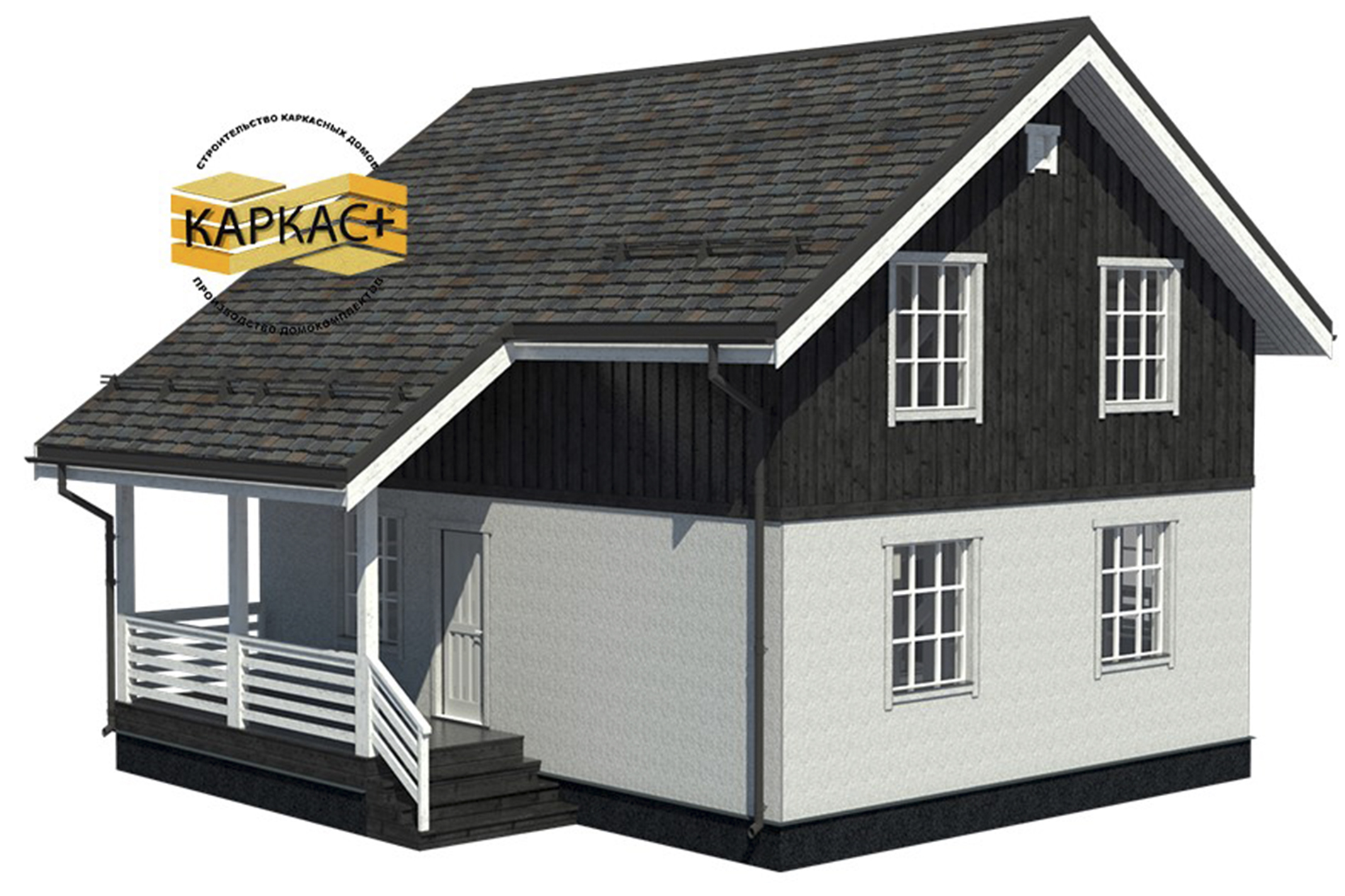 Проект каркасного дома КП-117