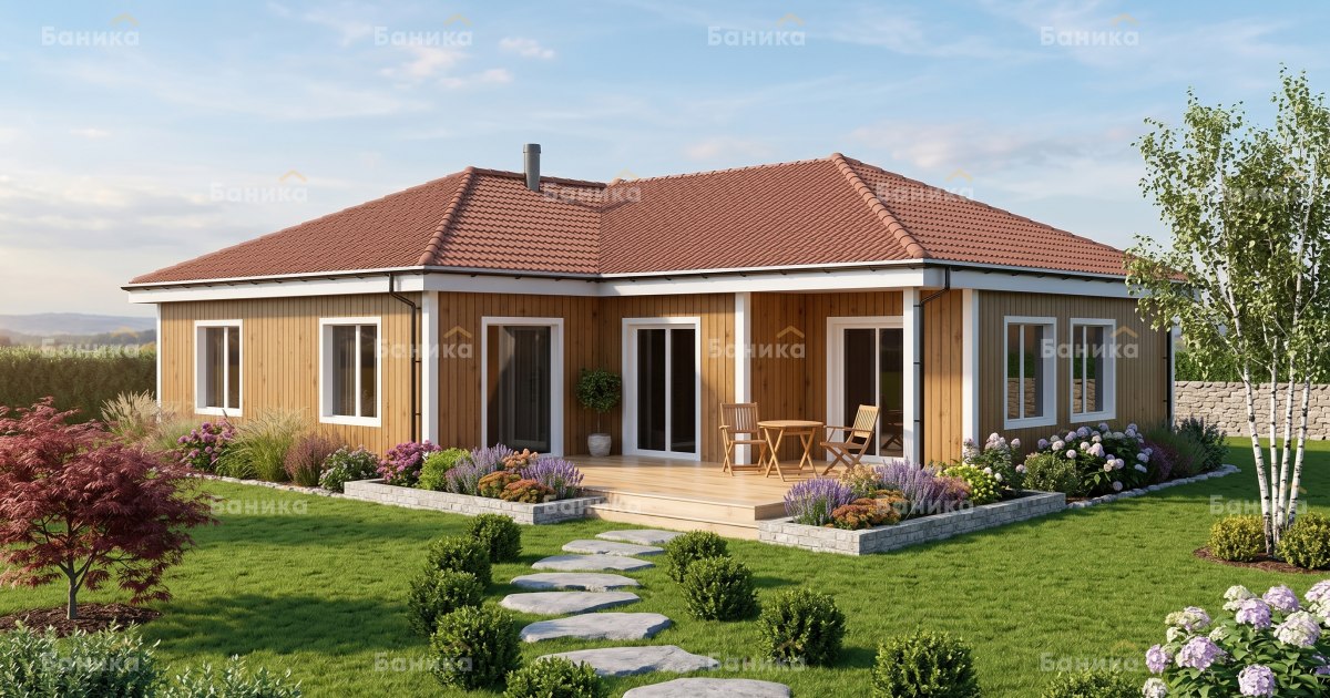 Каркасный дом «Ульяновка