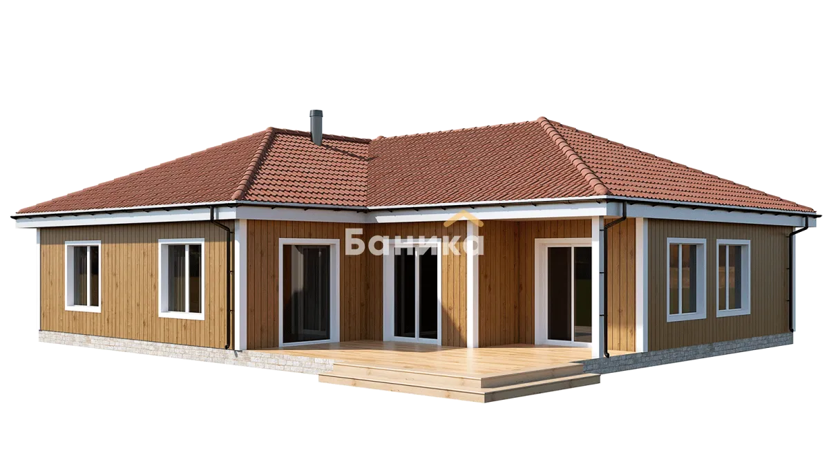 Каркасный дом «Ульяновка