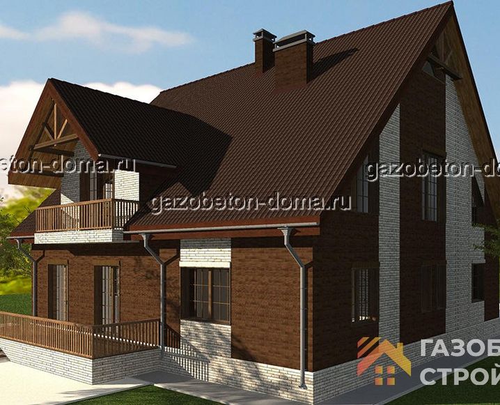 Дом из кирпича Проект КД-7