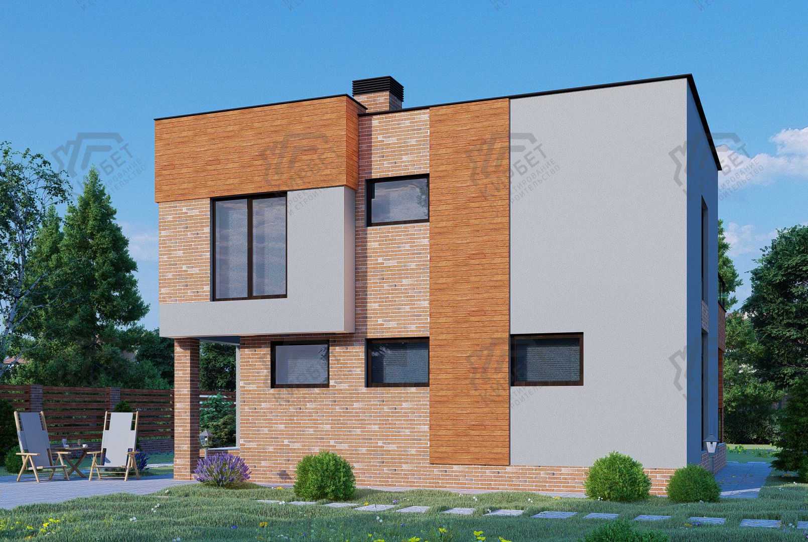 Проект дома из газоблоков 11х12 ГББ-177: цена 9081000 руб.