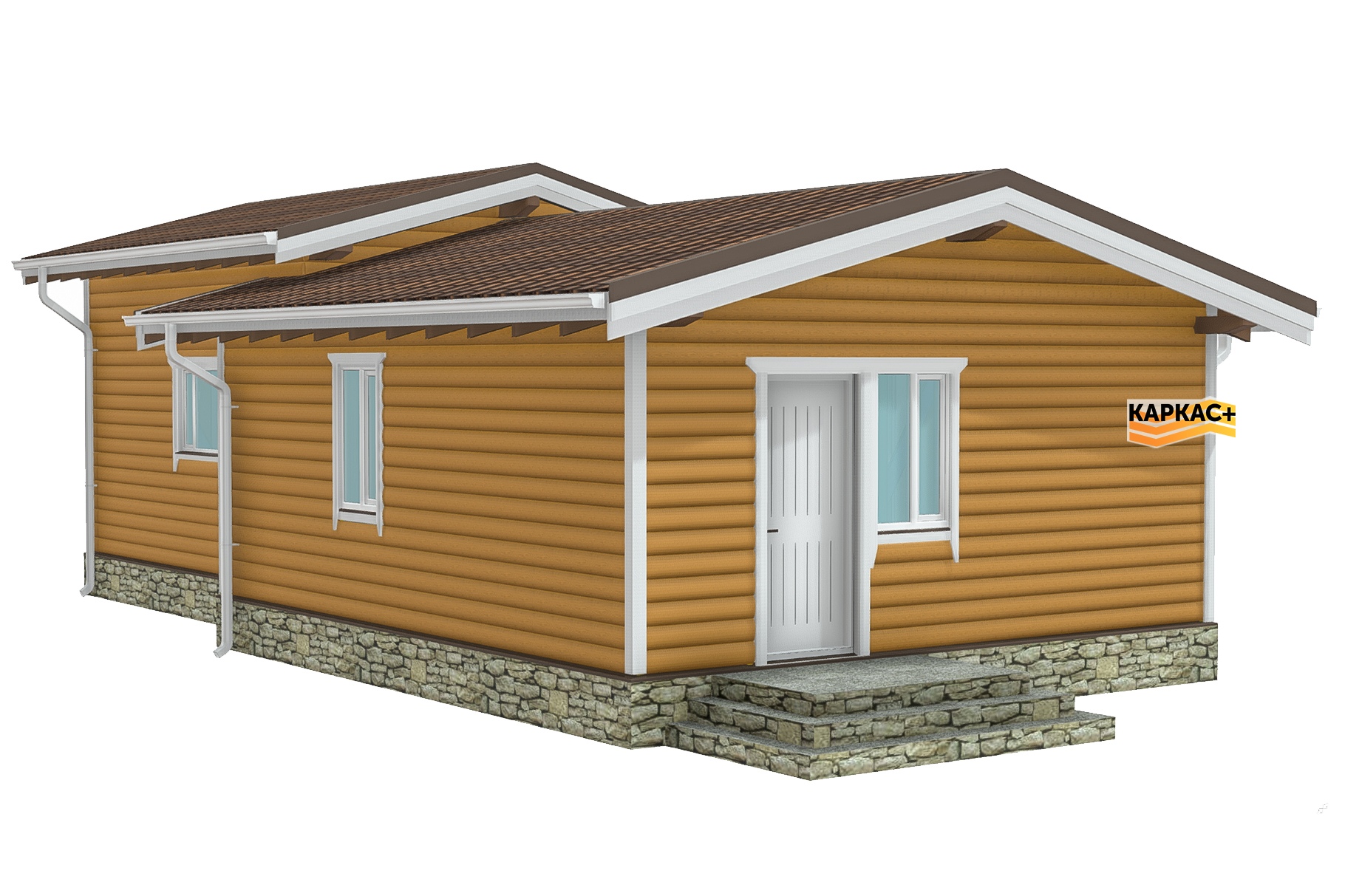 Проект каркасного дома КП-42