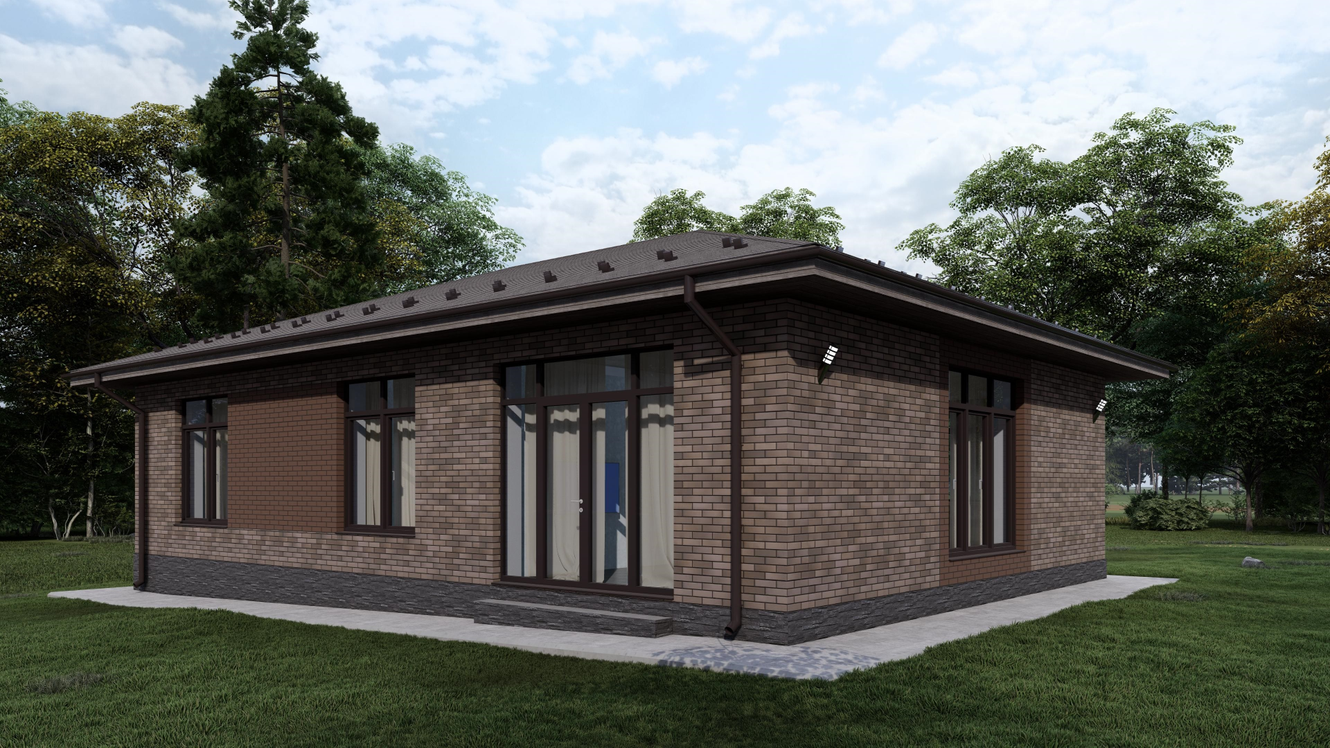 Дом по проекту «ЗС 211-22» - Золотое Сечение