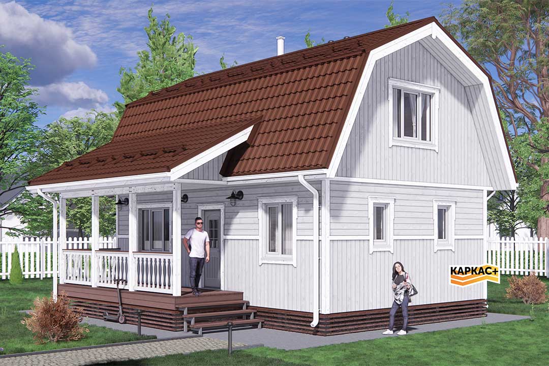 Проект каркасного дома КП-912