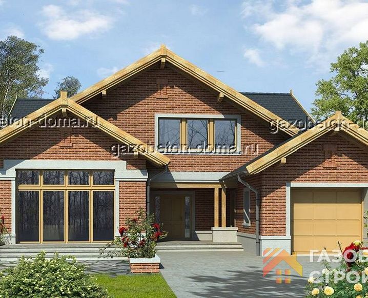 Дом из кирпича Проект КД-8
