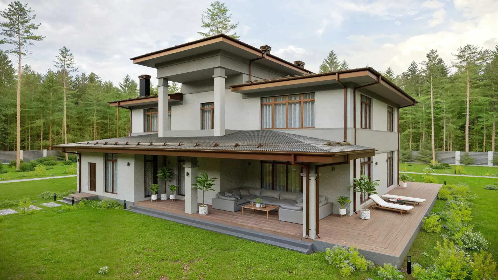 Дом по проекту «ЗС 378-18» - Золотое Сечение