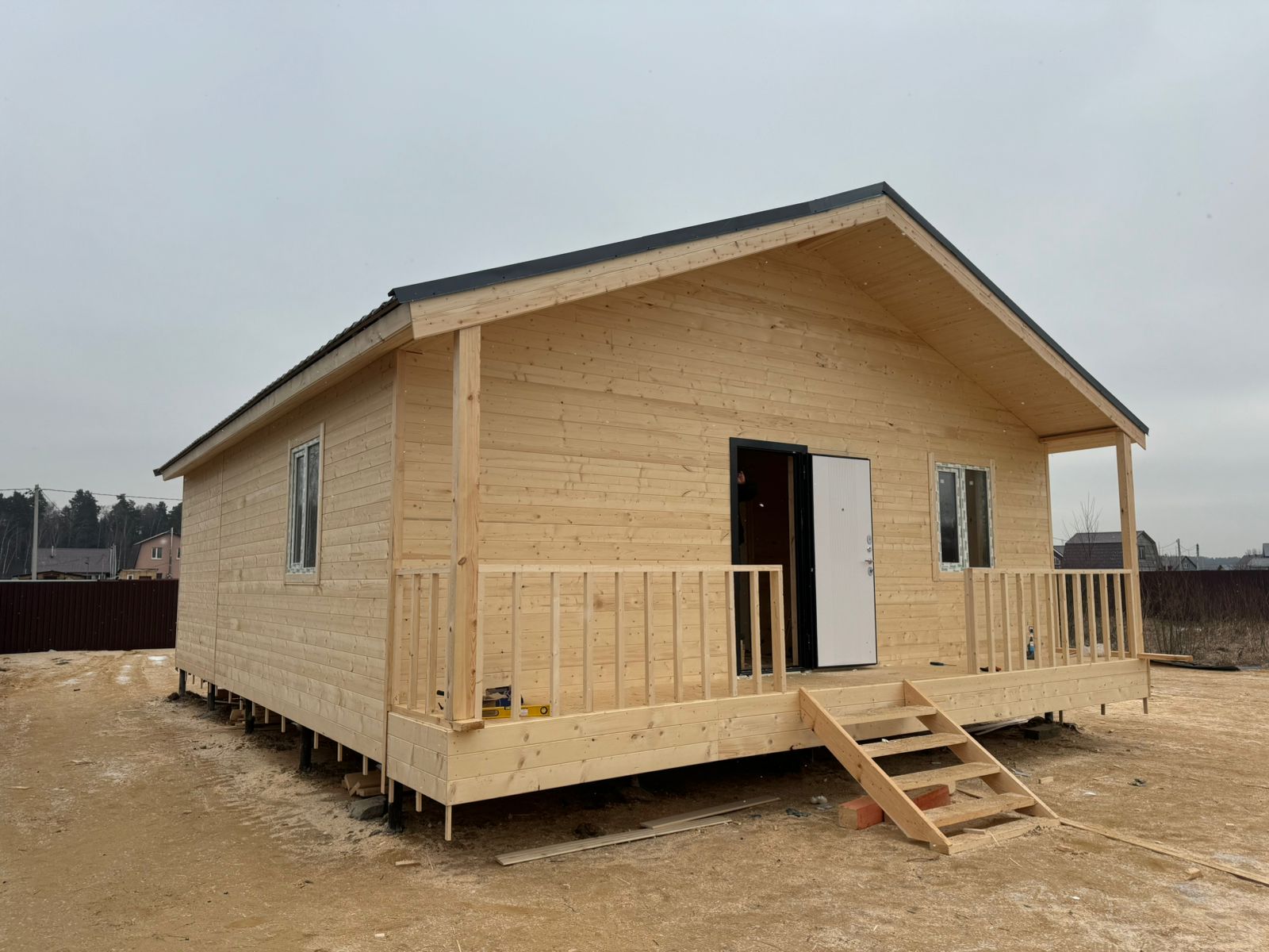 Каркасный дом "Баркас 80 м²" — г. Щелково, Московская область