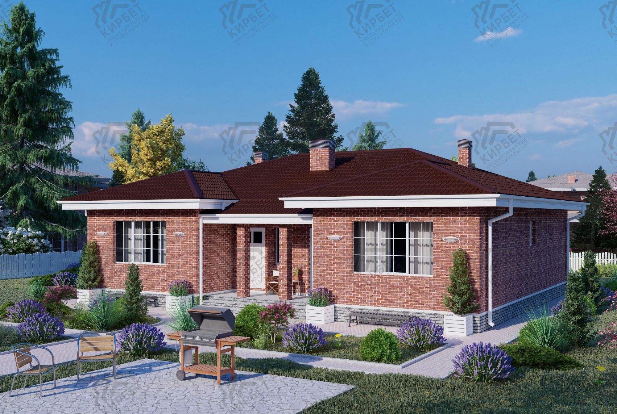 Проект дома из газоблоков 15х12 ГББ-131: цена 7303000 руб.