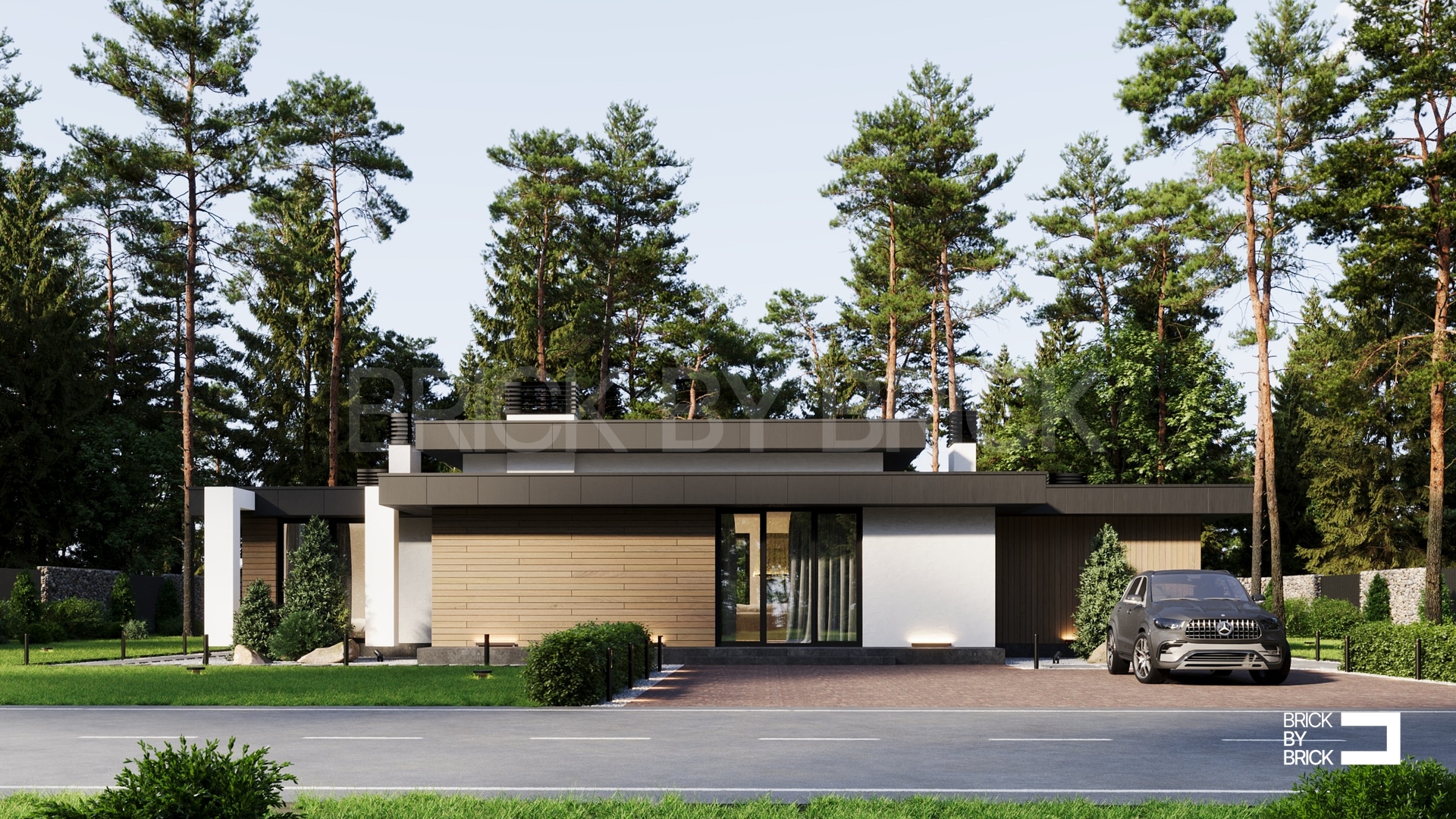 Дом Павловское из кирпича: заказать в Москве по низкой цене