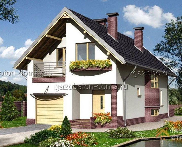 Дом из газобетона Проект ГБ-234