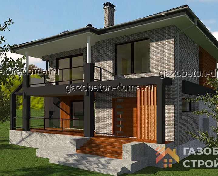 Дом из кирпича Проект КД-11