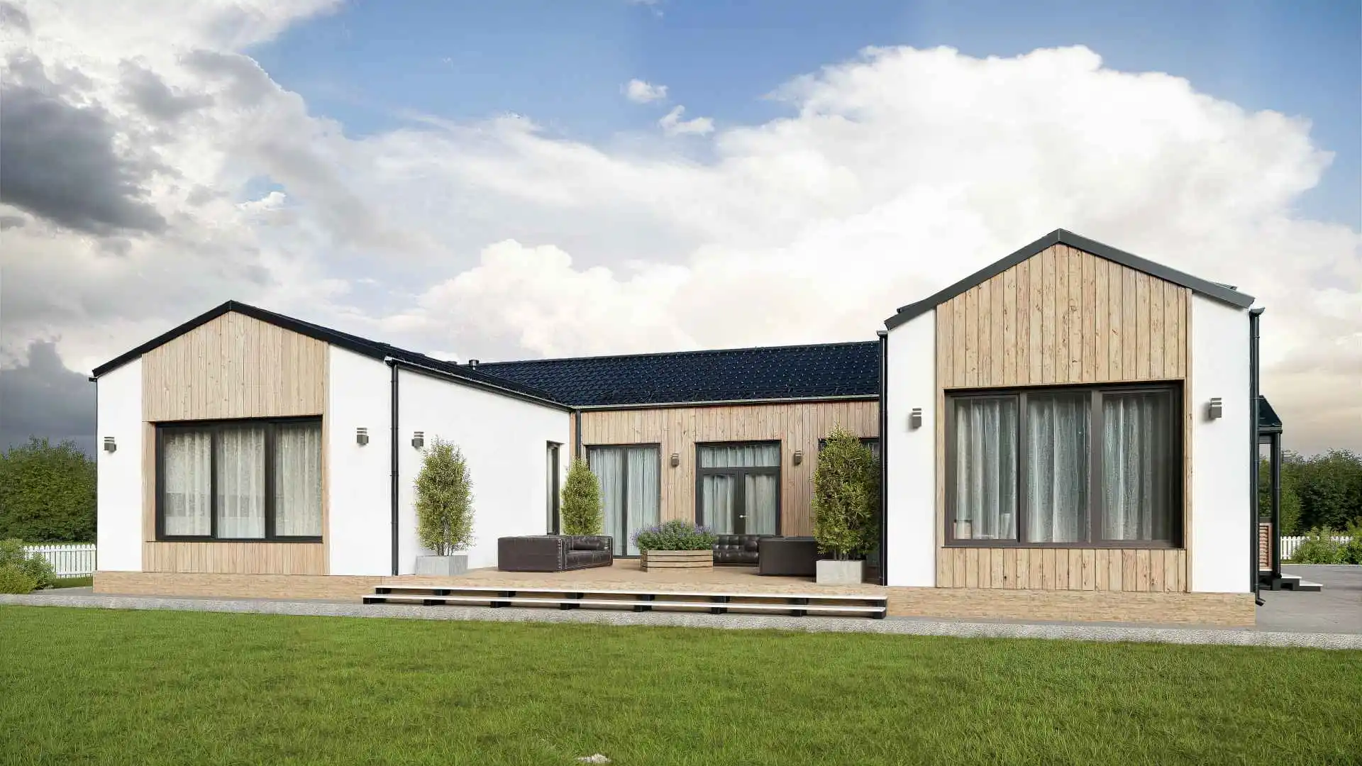 Дом по проекту «ЗС 201-24» - Золотое Сечение