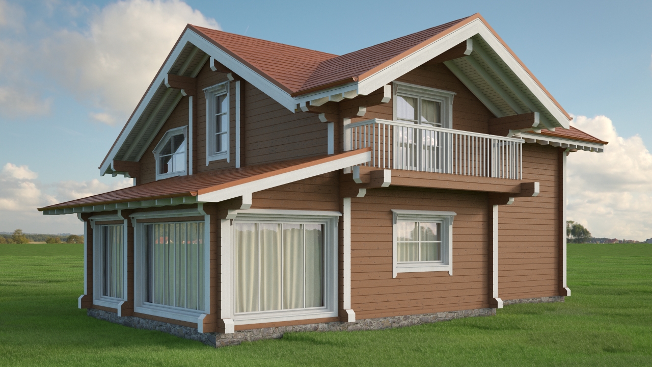 Проект дома «Вольтер» | ЭкоТех