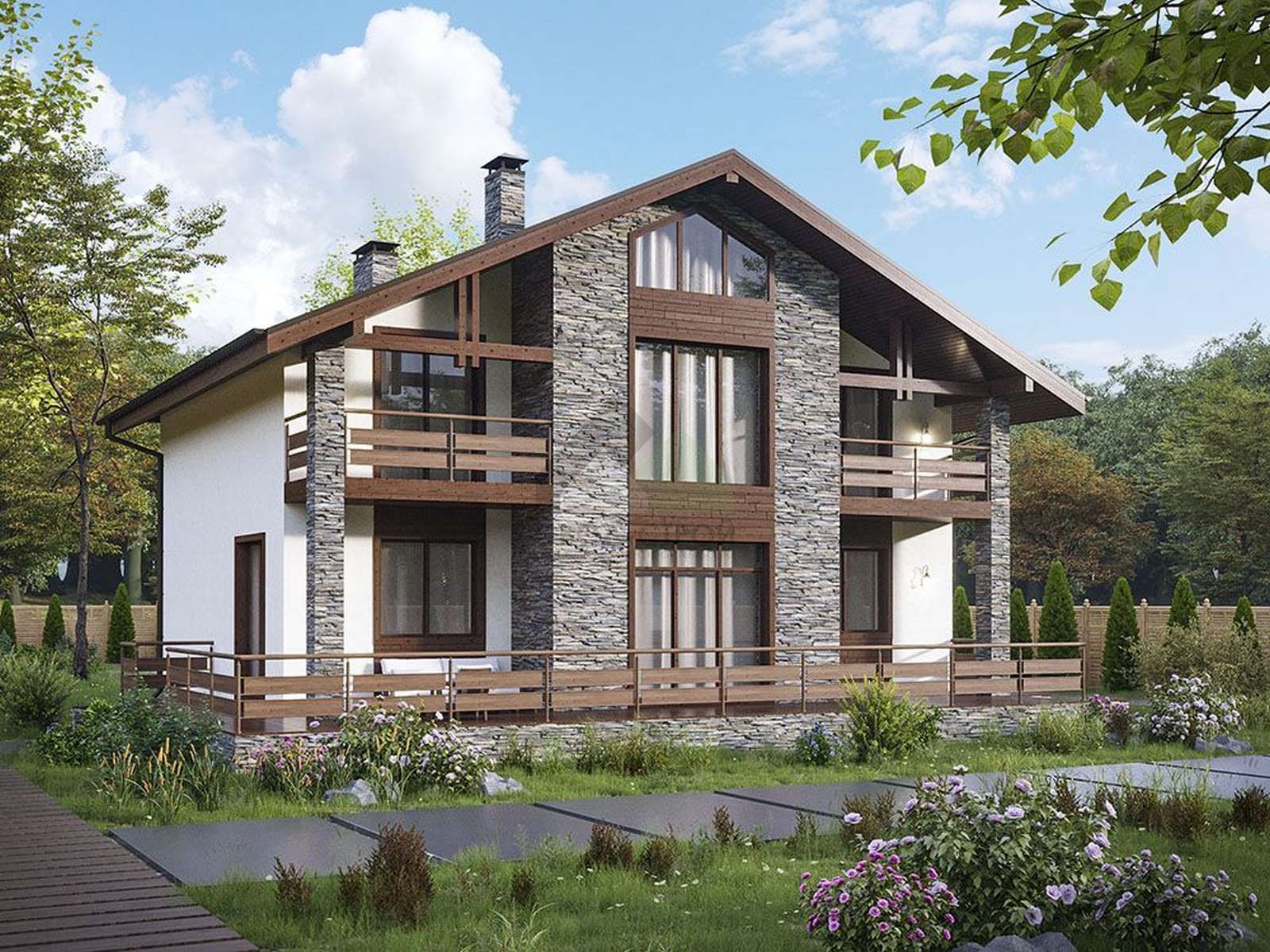 Дом из керамических блоков С-298 КЕ «Орион»