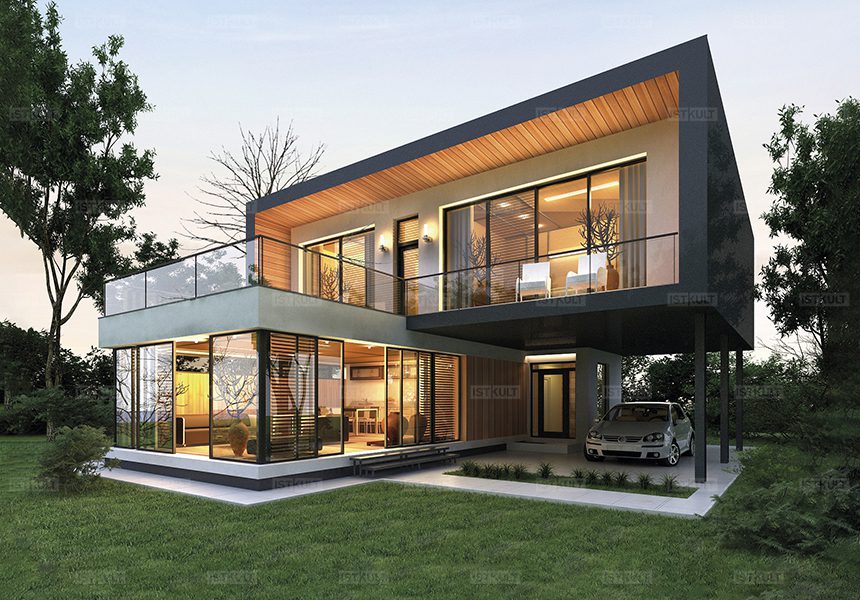 Дом по проекту «Бранденбург» - Золотое Сечение