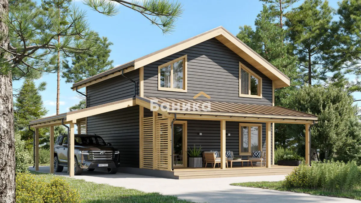 Каркасный дом «Отрадное