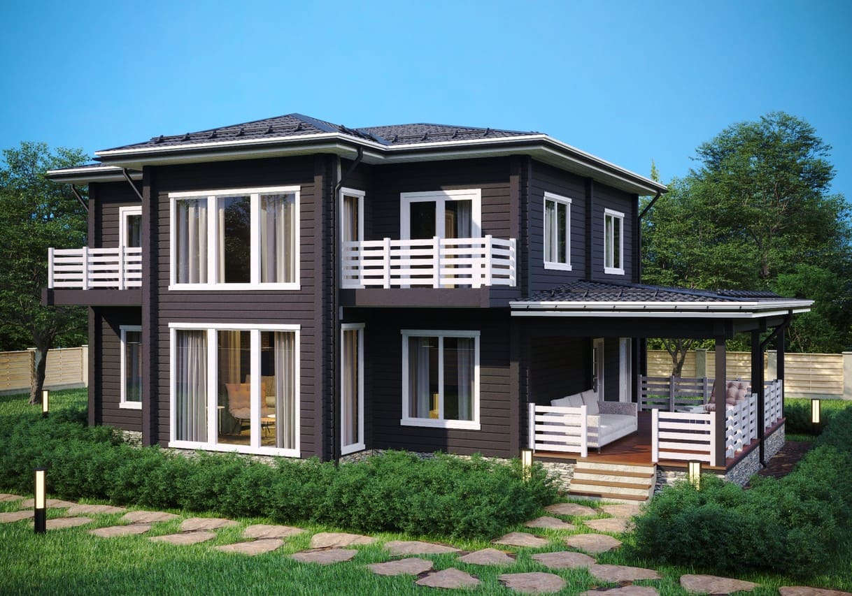 Проект двухэтажный №22079 (373)