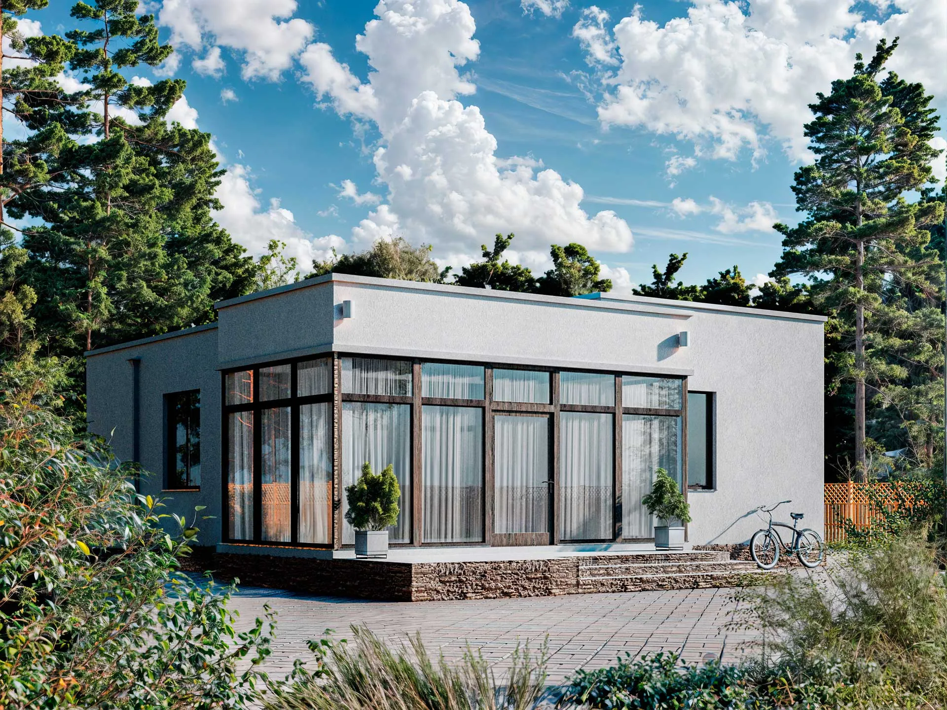 Дом по проекту «ЗС 9-17» - Золотое Сечение