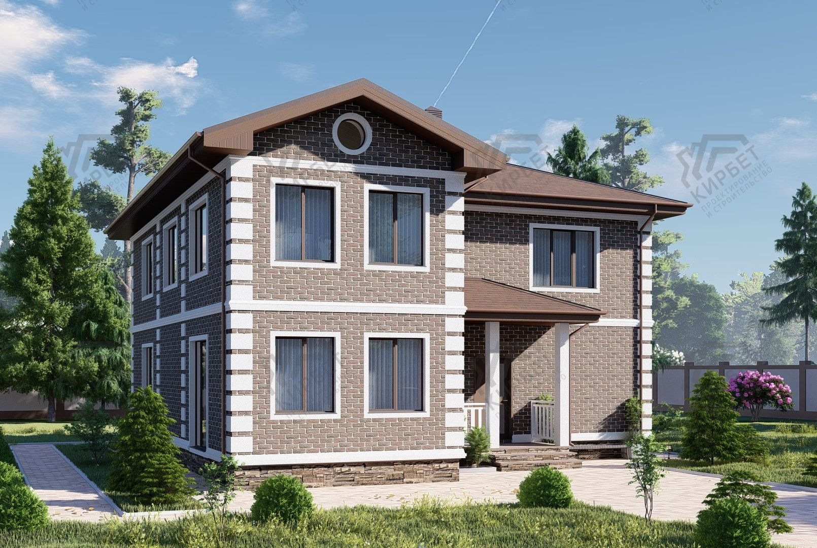 Проект дома из газоблоков 12х14 ГББ-236: цена 10012000 руб.