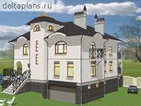 Проект дома K-418-1P