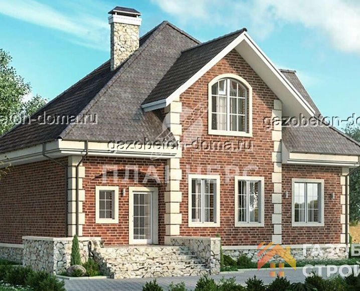 Дом из кирпича Проект КД-13