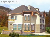 Проект дома D-387-1P