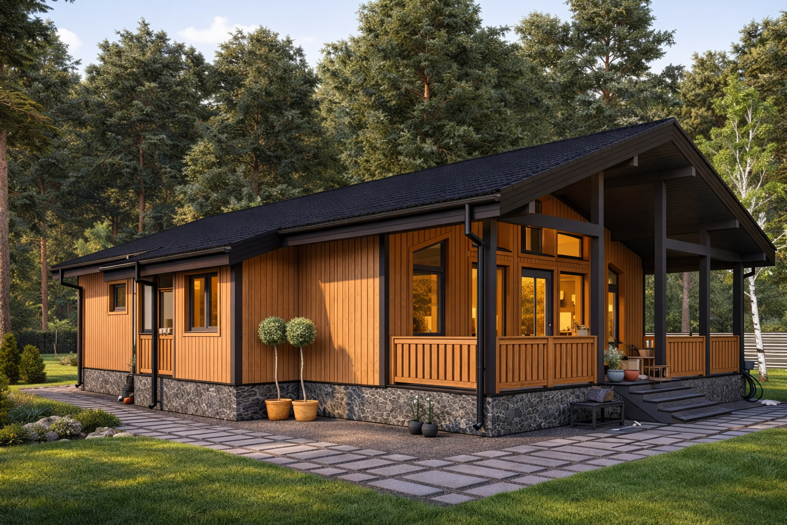 Проект дома «Ясень» | ЭкоТех