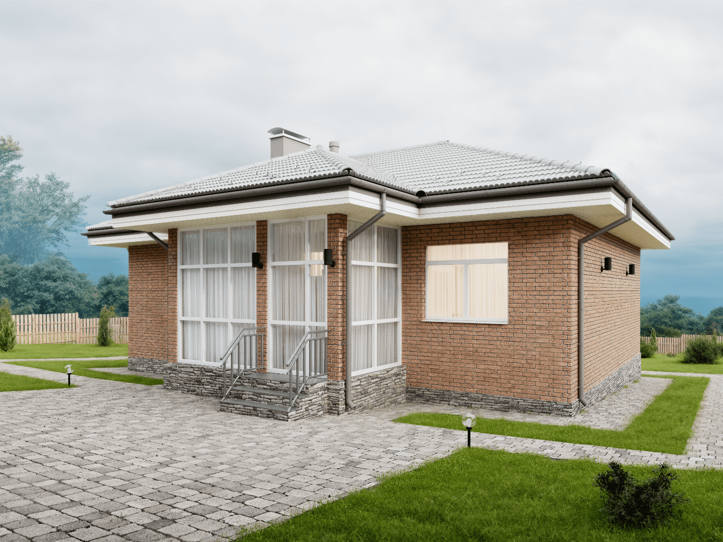 Дом по проекту «ЗС 861-21» - Золотое Сечение